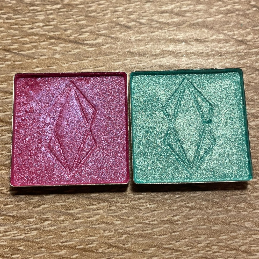 Lethal Cosmetics shadows Enigma & Mirage